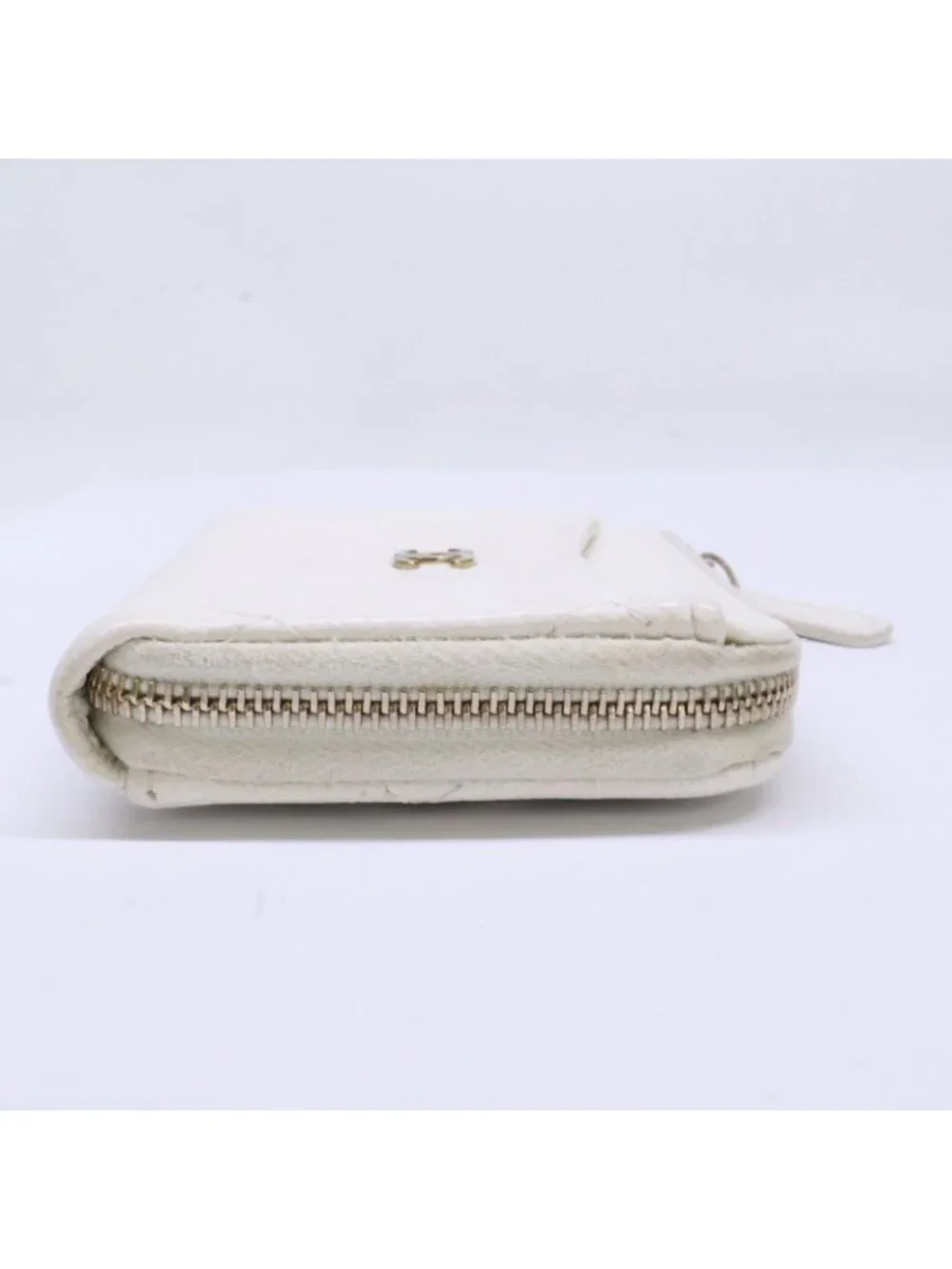 Chanel Caviar Leather Quilted L-shaped Zipper Card